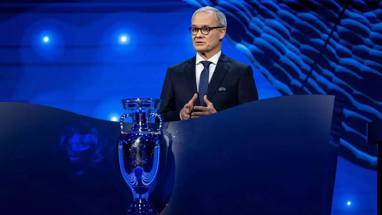 The Unexplained Moaning Noises that Upstaged the European Championship Draw Ceremony