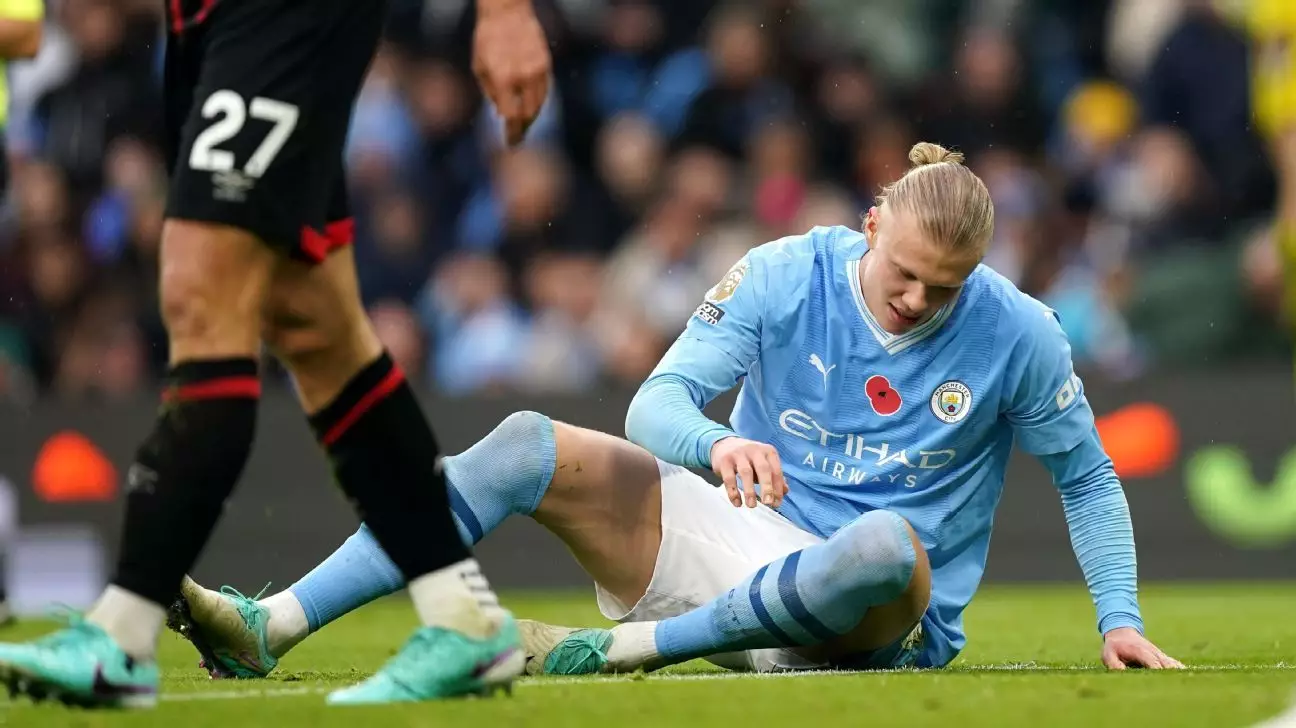 The Impact of Erling Haaland’s Injury on Manchester City’s Title Hopes