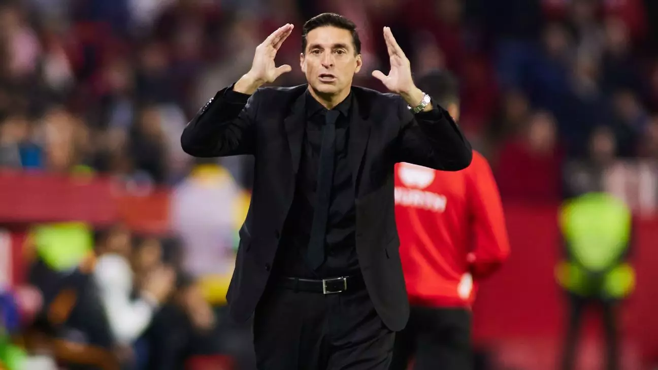 Sevilla Parts Ways with Diego Alonso as Winless Streak Continues