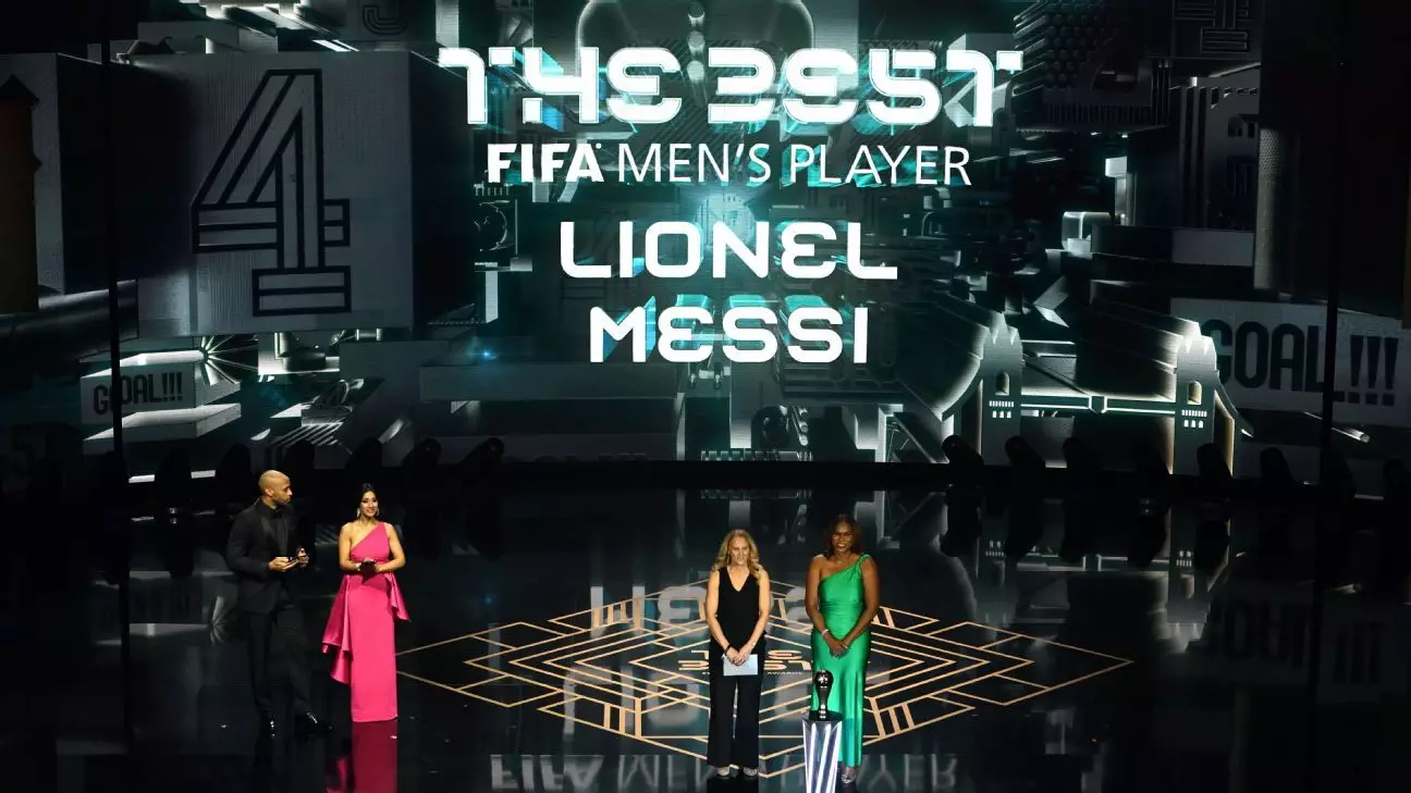 A New Era: Messi Takes Home Third FIFA The Best Men’s Award