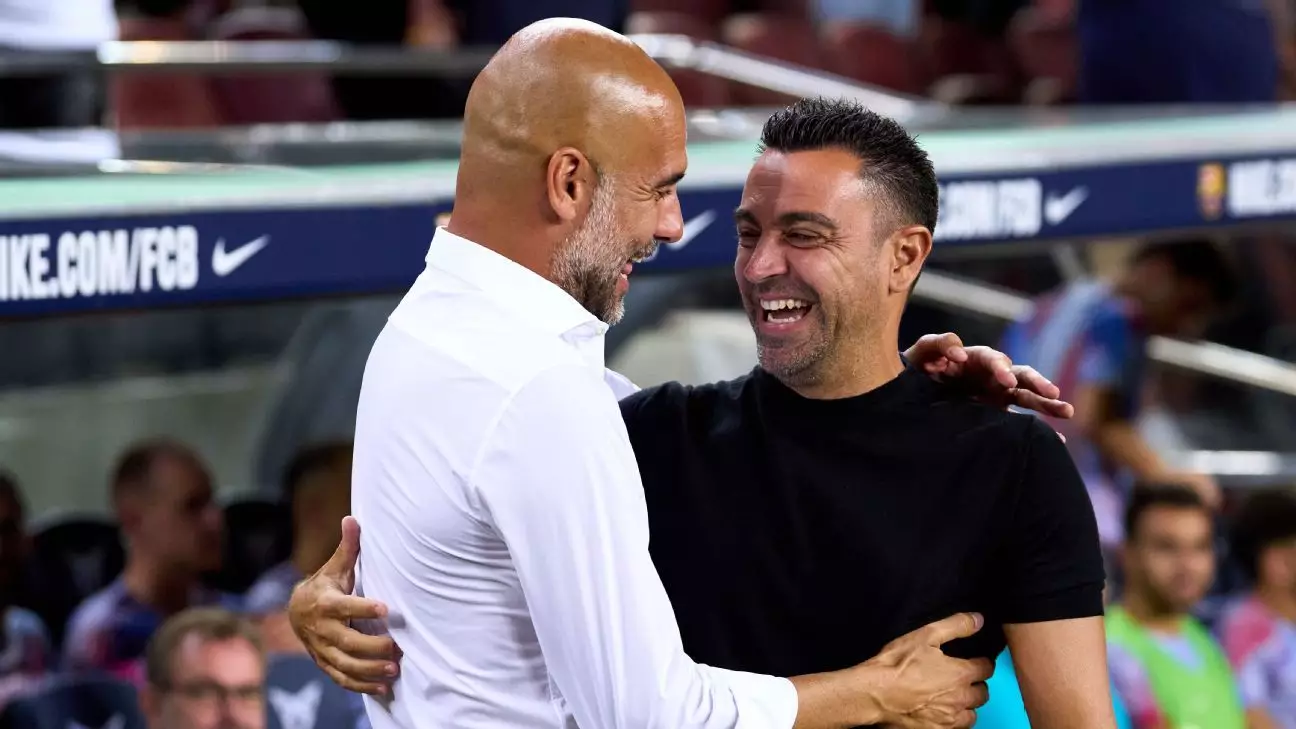 Pep Guardiola Supports Xavi Hernandez Amidst Supercopa Defeat