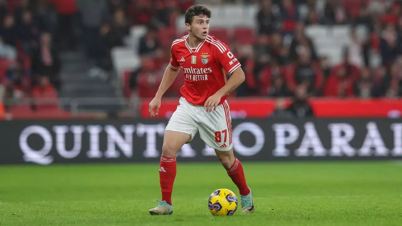 Benfica Denies Reports of Negotiations with Manchester United over João Neves Transfer