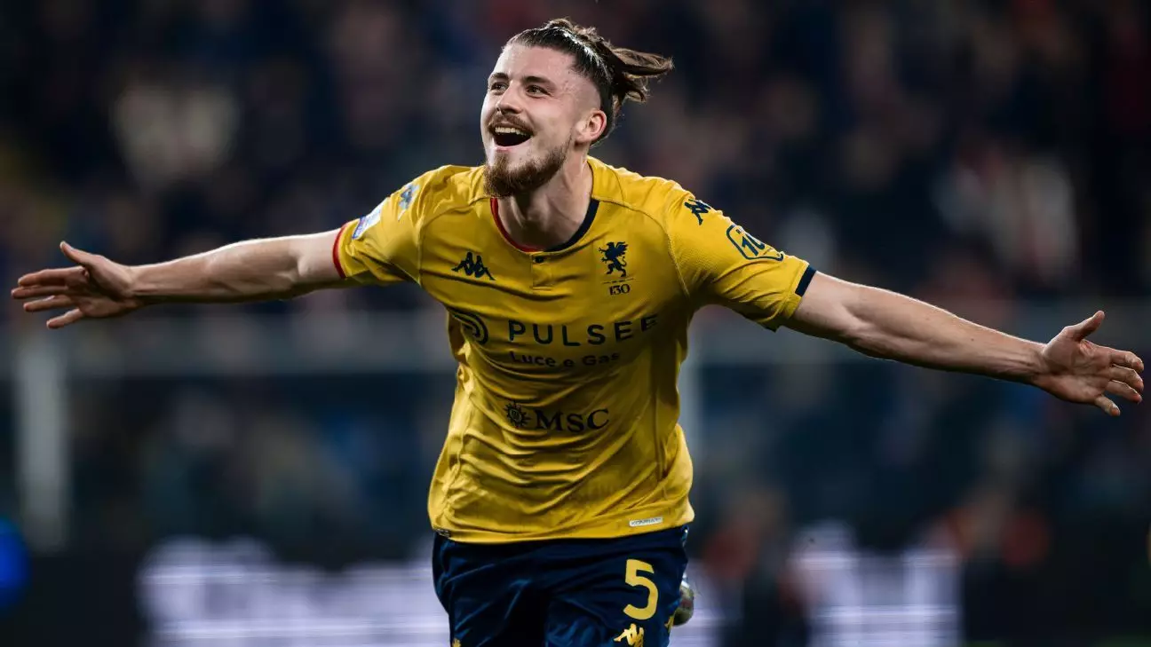 Tottenham beats Bayern Munich to sign Genoa defender Radu Drăgusin