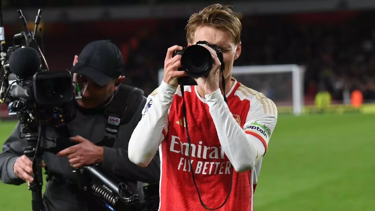 Arsenal Captain Ødegaard Responds to Criticism of Team’s Celebrations