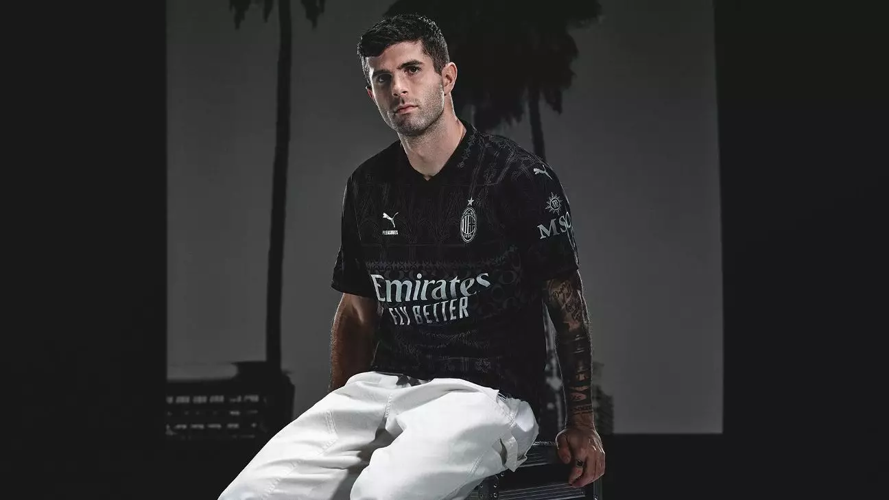 New Innovative Fourth Kit Unveiled by AC Milan