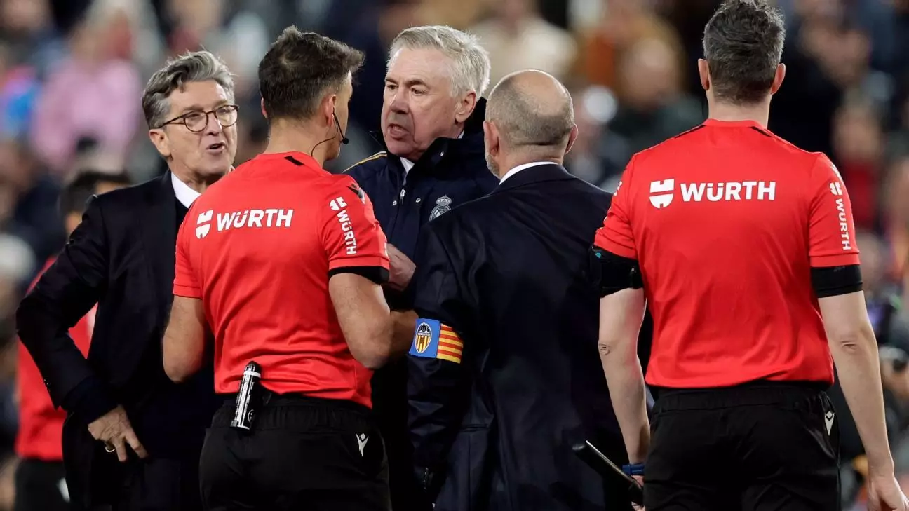 The Controversial Refereeing Decision in Real Madrid’s Draw Against Valencia