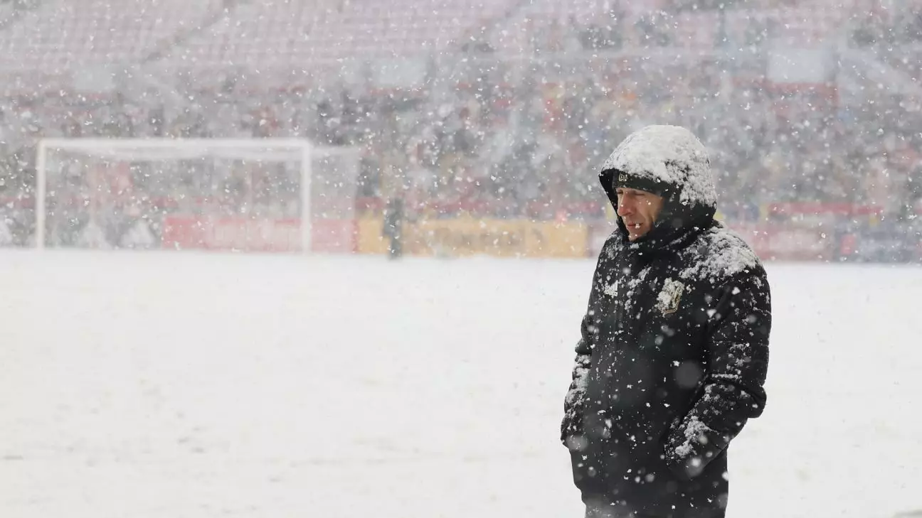 LAFC Coach Fined for Criticizing MLS Game Amid Snow and Lightning