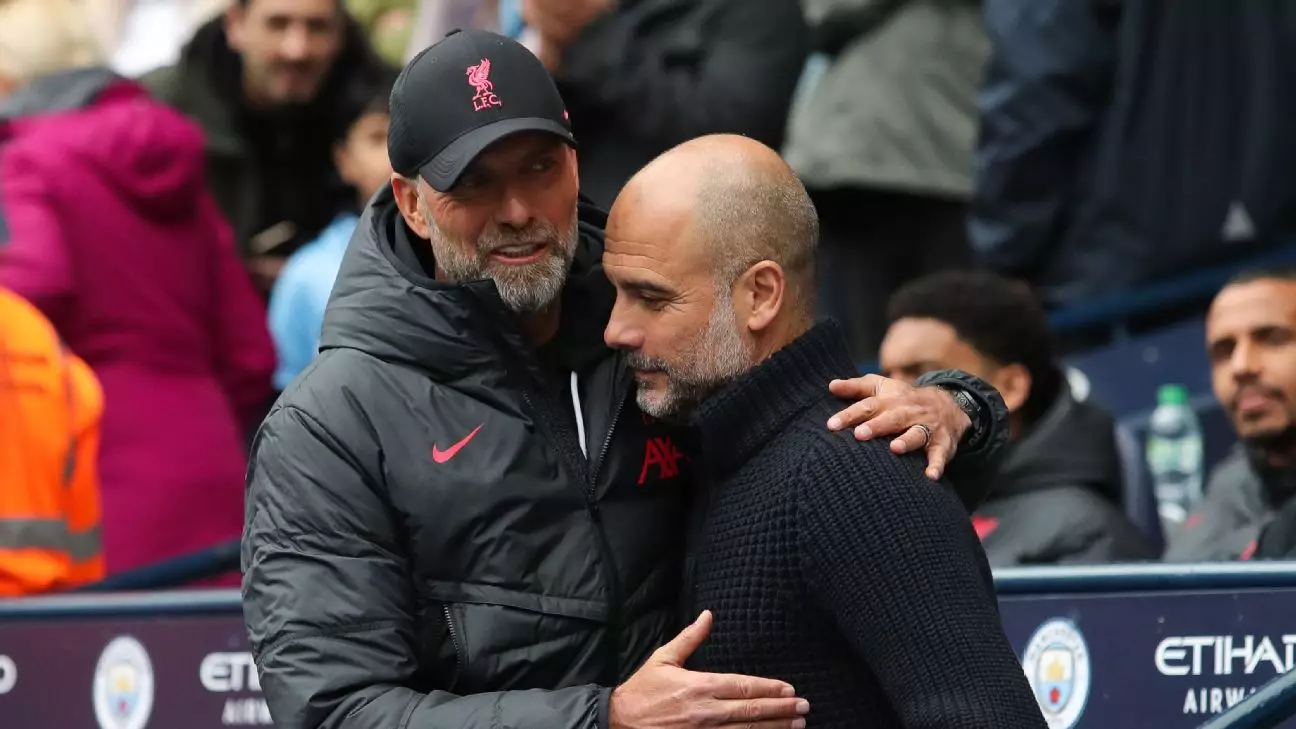 Jurgen Klopp Admires Pep Guardiola as a Manager