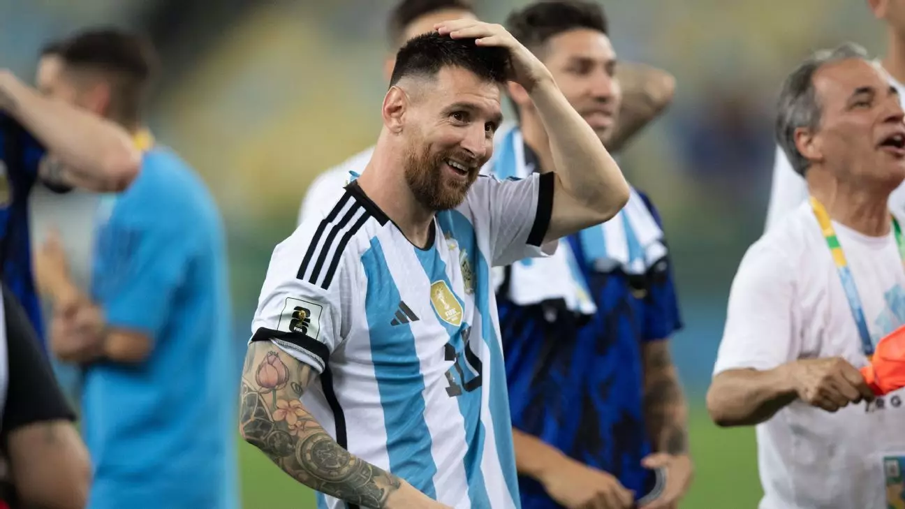 The Absence of Lionel Messi in Argentina’s Upcoming Friendlies