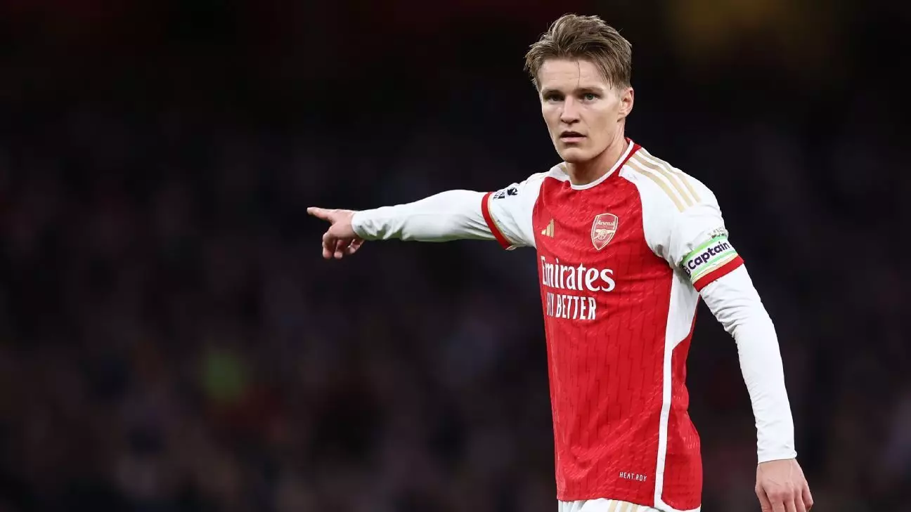 Arsenal’s Title Aspirations Boosted by Odegaard’s Leadership