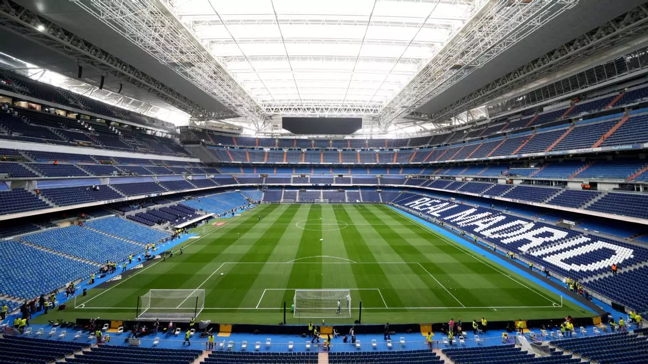 Real Madrid Seeks Permission to Play Manchester City Under a Closed Roof