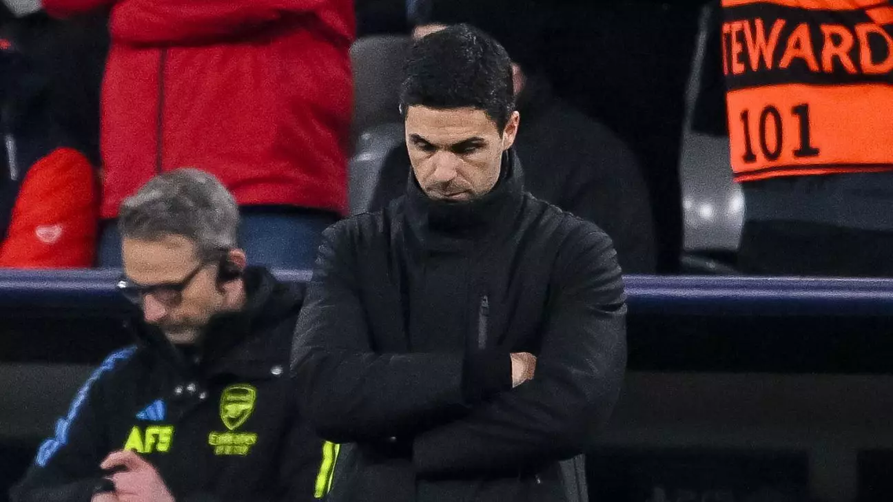 The Pain of Champions League Exit: Arteta Remains Positive for Arsenal’s Future