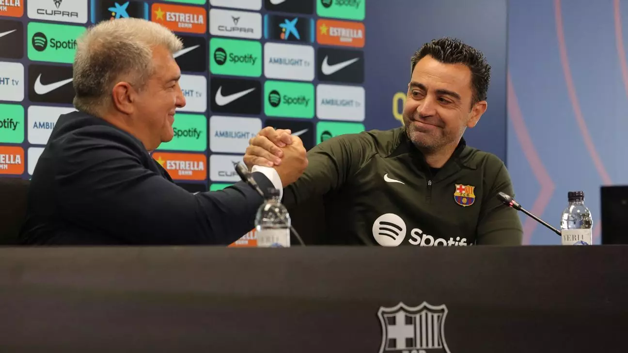 The Evolution of Xavi Hernández as Barcelona Head Coach