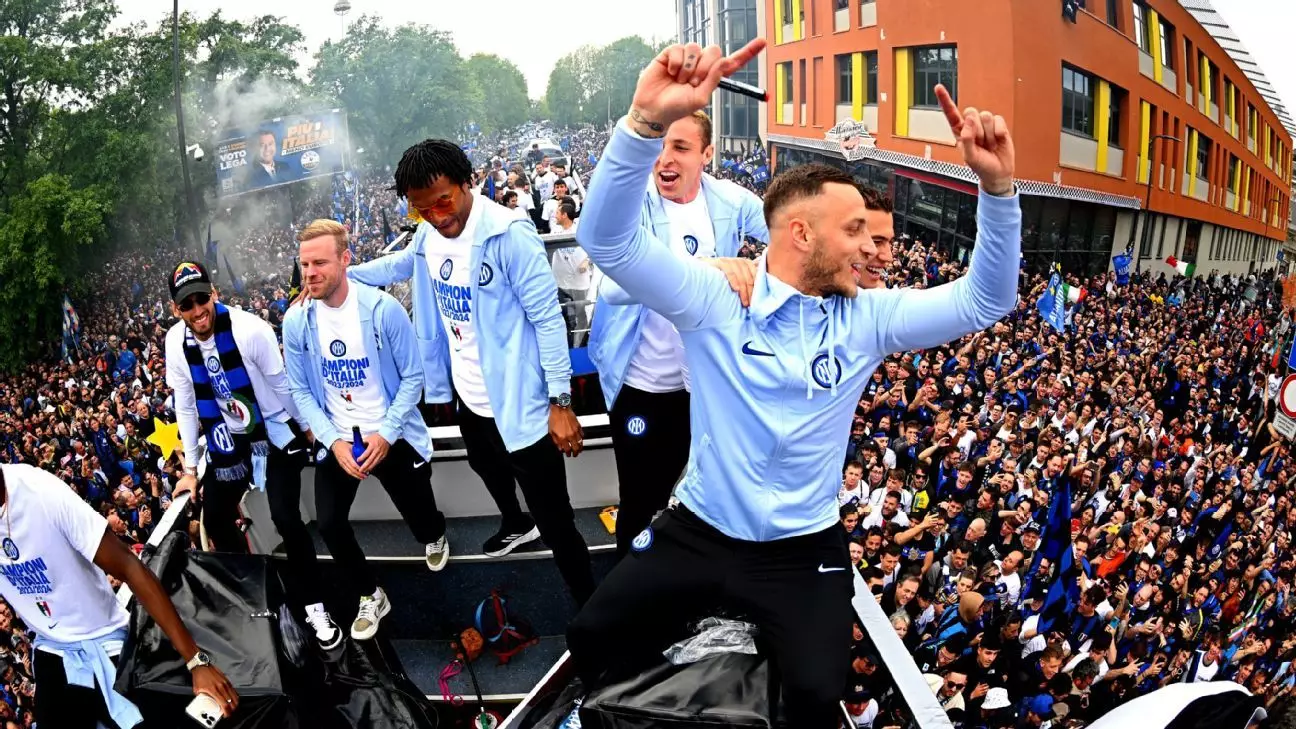 The Grand Celebration of Inter Milan’s 20th Serie A Title