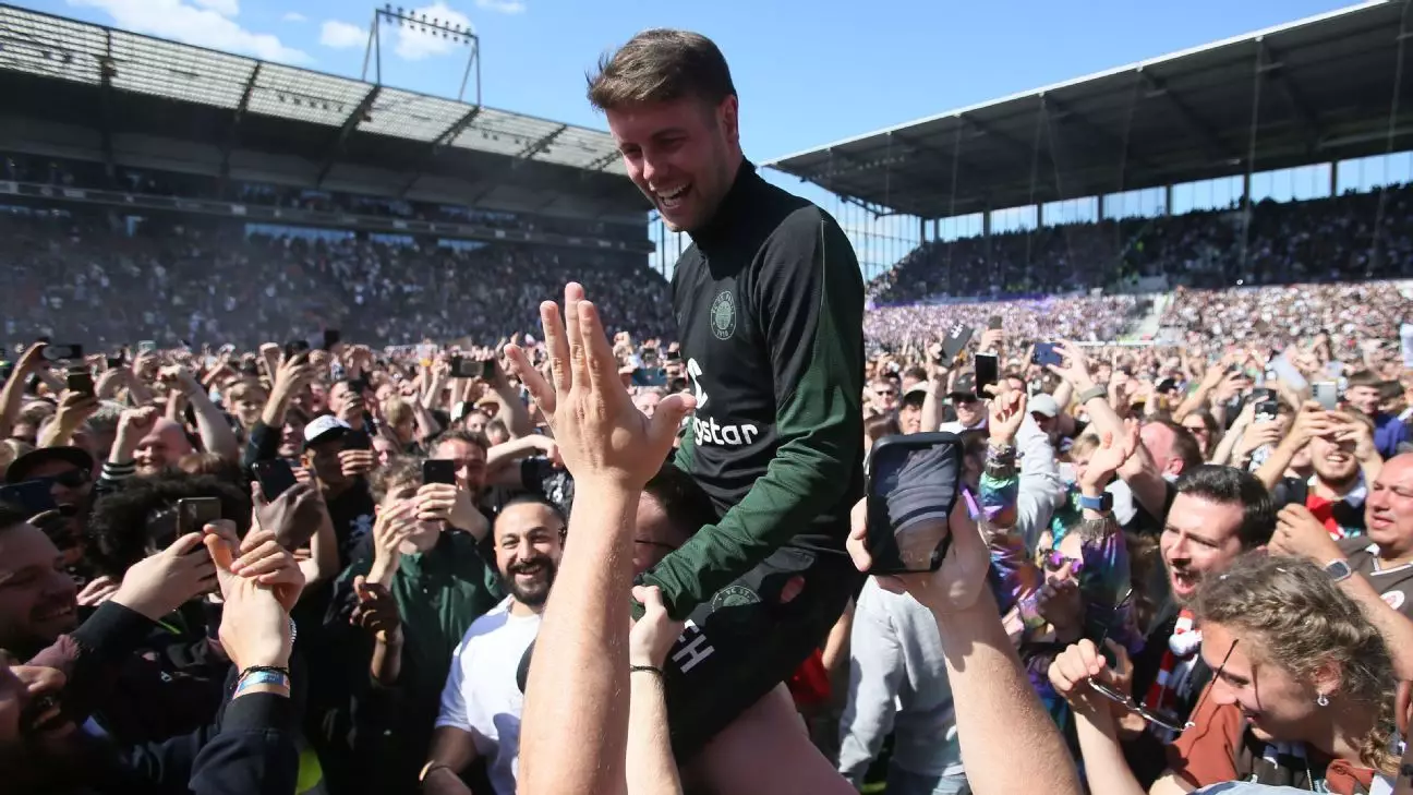 St. Pauli Secures Bundesliga Promotion After Beating Osnabrück