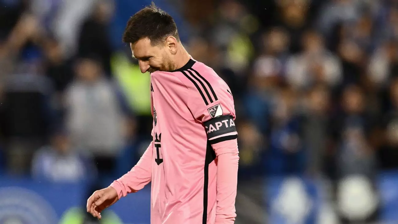 The Impact of Lionel Messi’s Injury on Inter Miami’s Performance