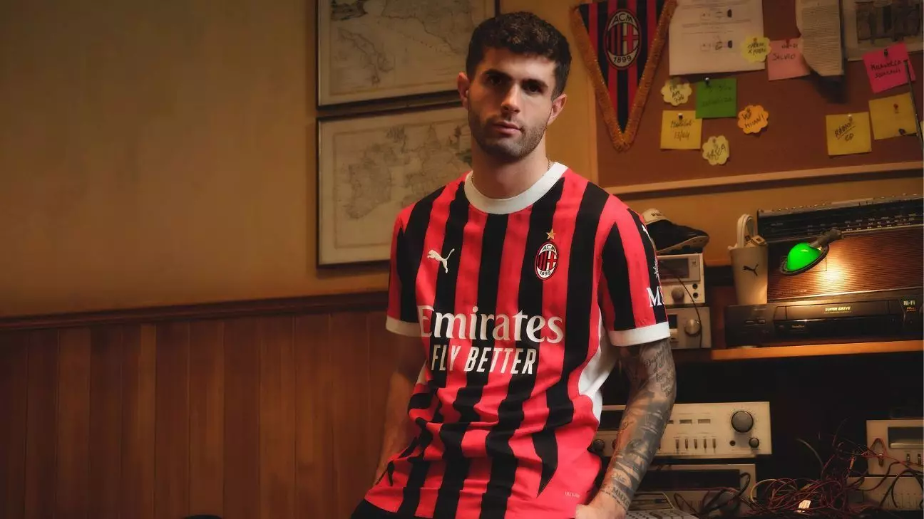 AC Milan Unveils Classic Home Kit for 2024-25 Season