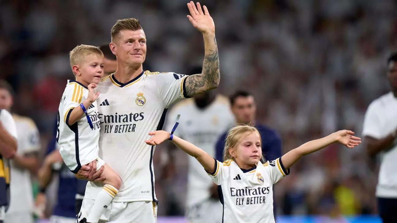 The Emotional Farewell of Toni Kroos from Real Madrid