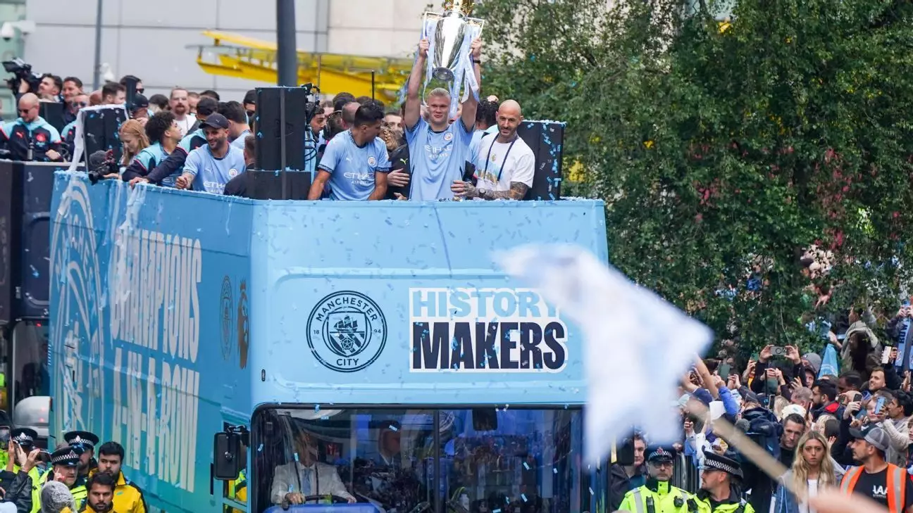 The Glory Continues: Manchester City Celebrates Fourth Successive Premier League Title