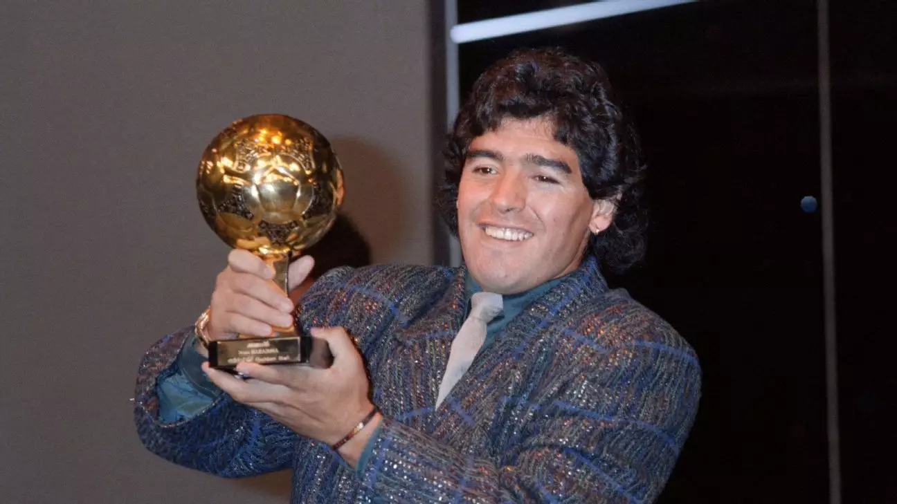 The Controversy Surrounding Diego Maradona’s Golden Ball Trophy Auction