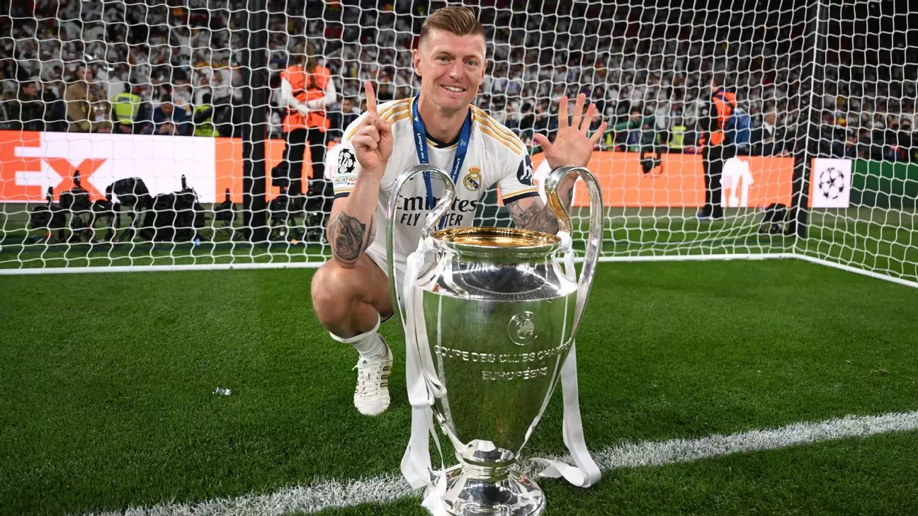 The Unprecedented Success of Toni Kroos in the UEFA Champions League