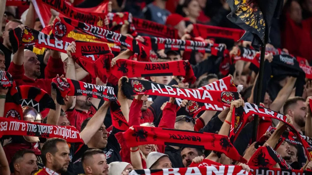 Albania Faces UEFA Charges After Provocative Message Displayed By Fans