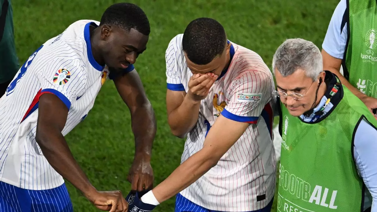 Analysis of Kylian Mbappé’s Injury at the European Championship