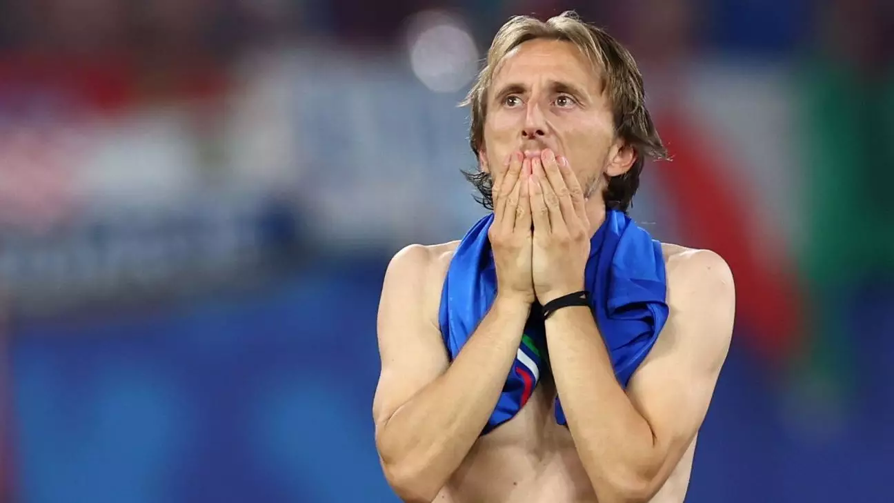 Analysis of Luka Modric’s Emotional Rollercoaster