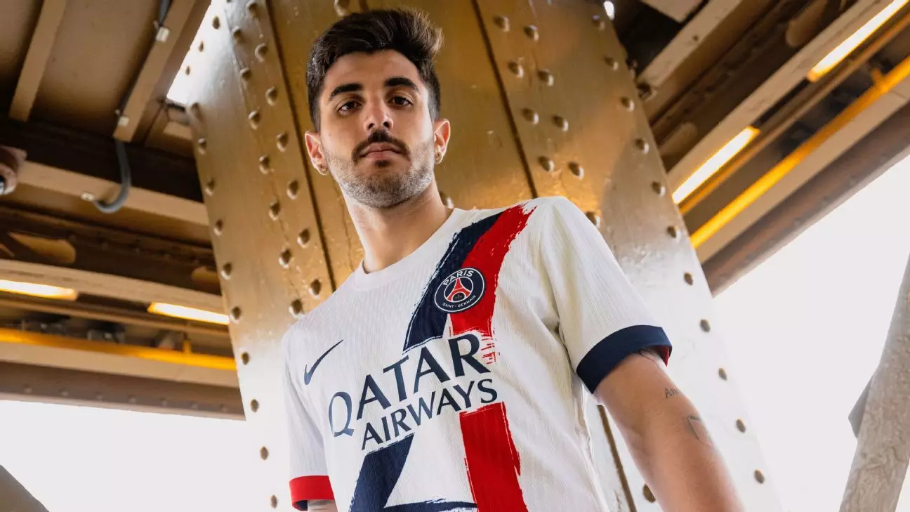 The Evolution of Paris Saint-Germain’s Kit: A Tribute to the Eiffel Tower