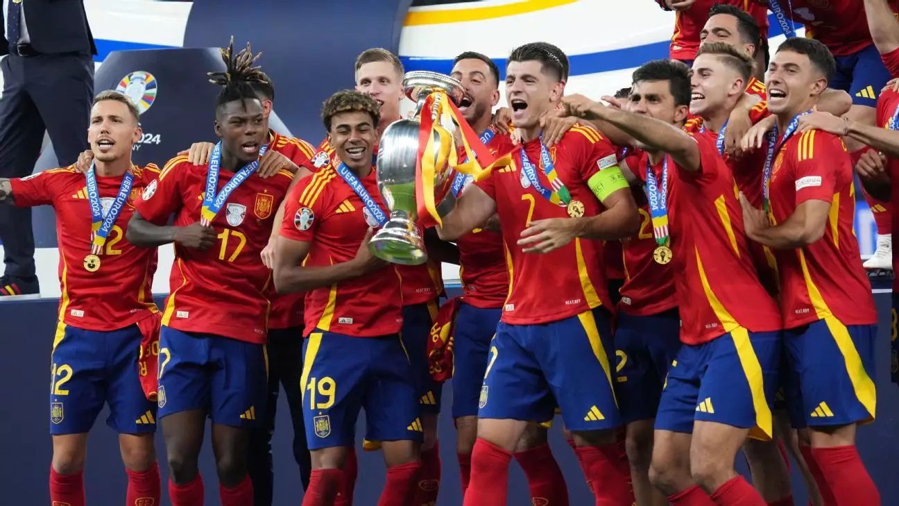 Spain Celebrates Fourth European Championship Victory