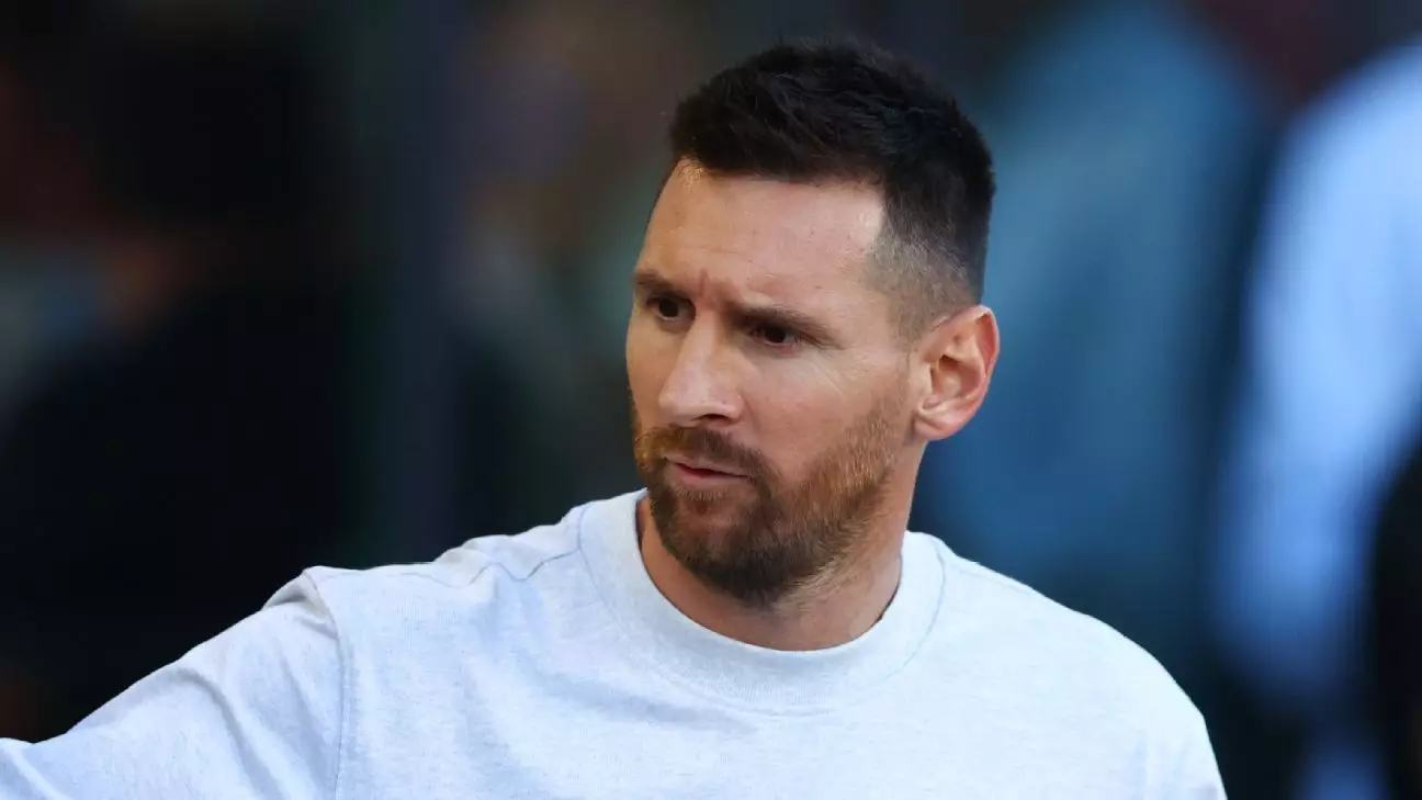 Inter Miami’s Messi to Miss Leagues Cup Clash Against Toronto FC