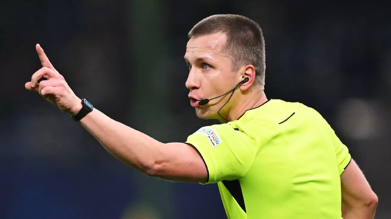 The Controversy Surrounding Polish Referees in Champions League Match