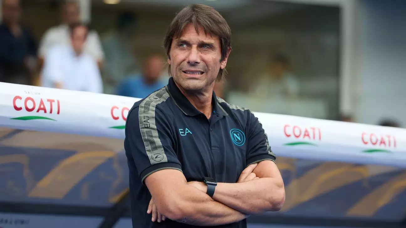 Antonio Conte Apologizes After Napoli’s Disastrous Defeat at Verona