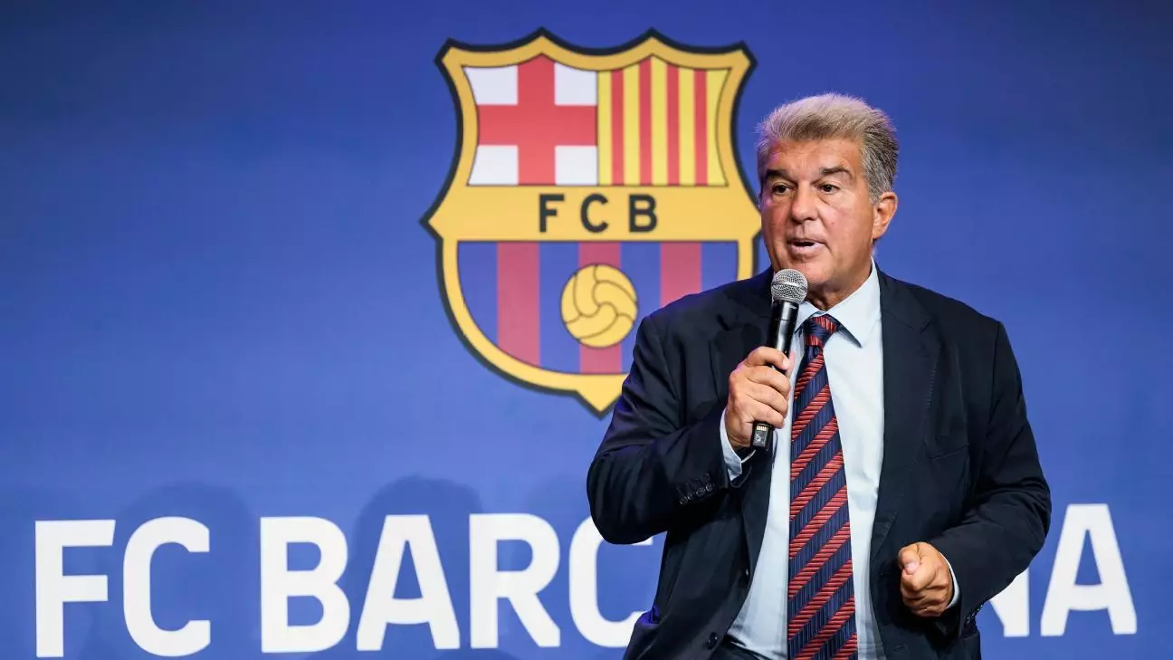 Barcelona President Joan Laporta Talks Club’s Transfer Plans for January