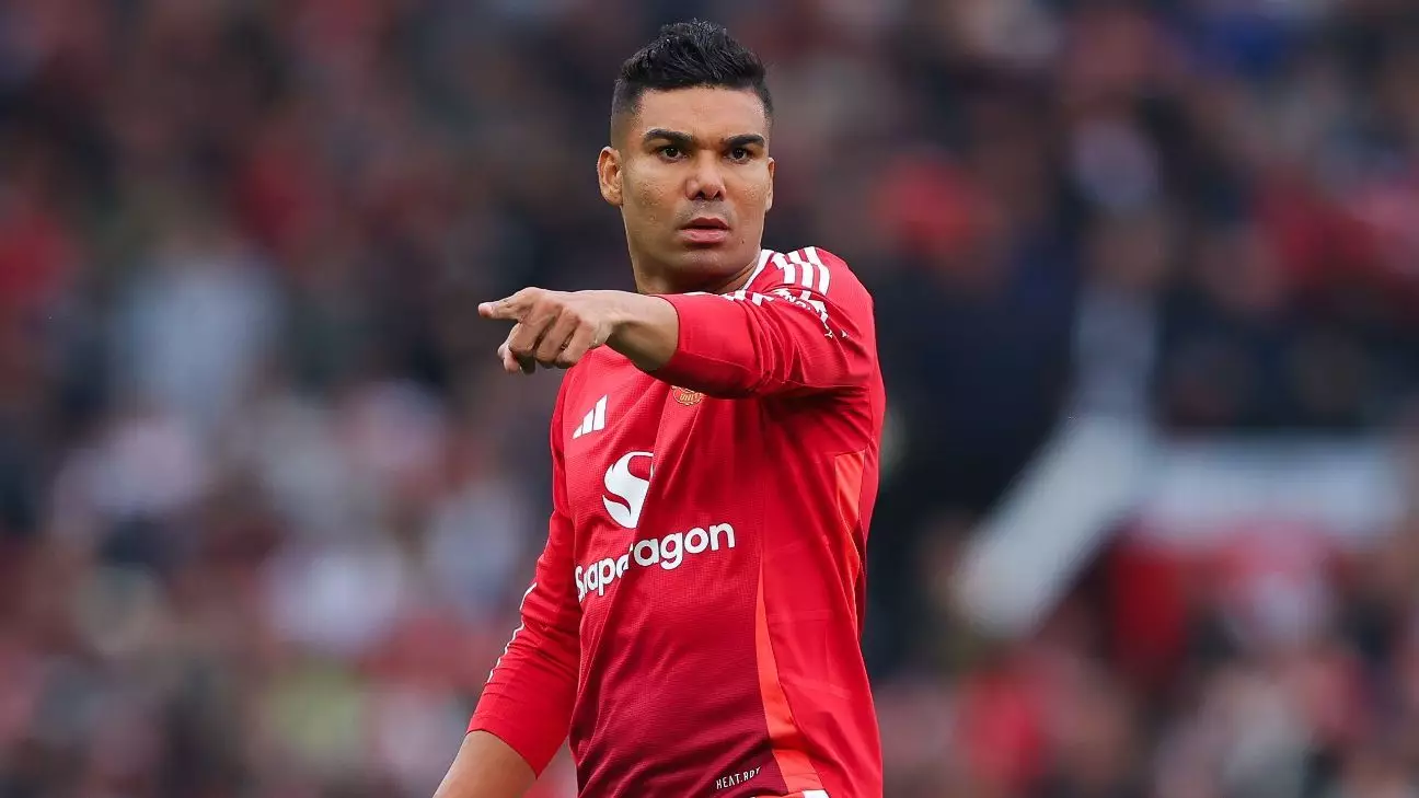 Galatasaray Eyeing Move for Manchester United Midfielder Casemiro