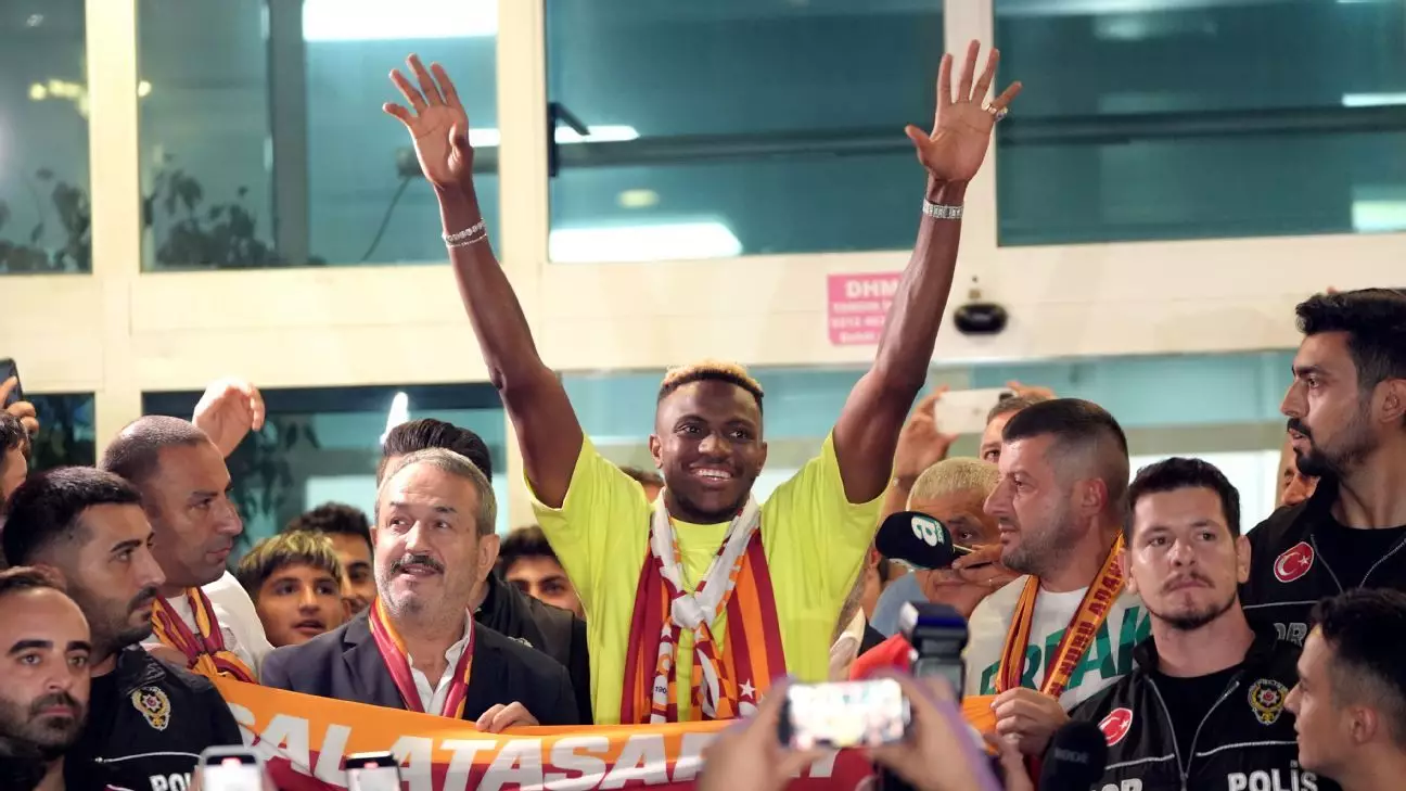 Victor Osimhen Joins Galatasaray on Loan