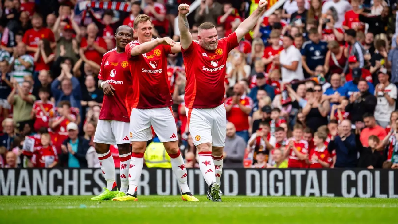 A Blast from the Past: Wayne Rooney Scores Free Kick in Legends Game