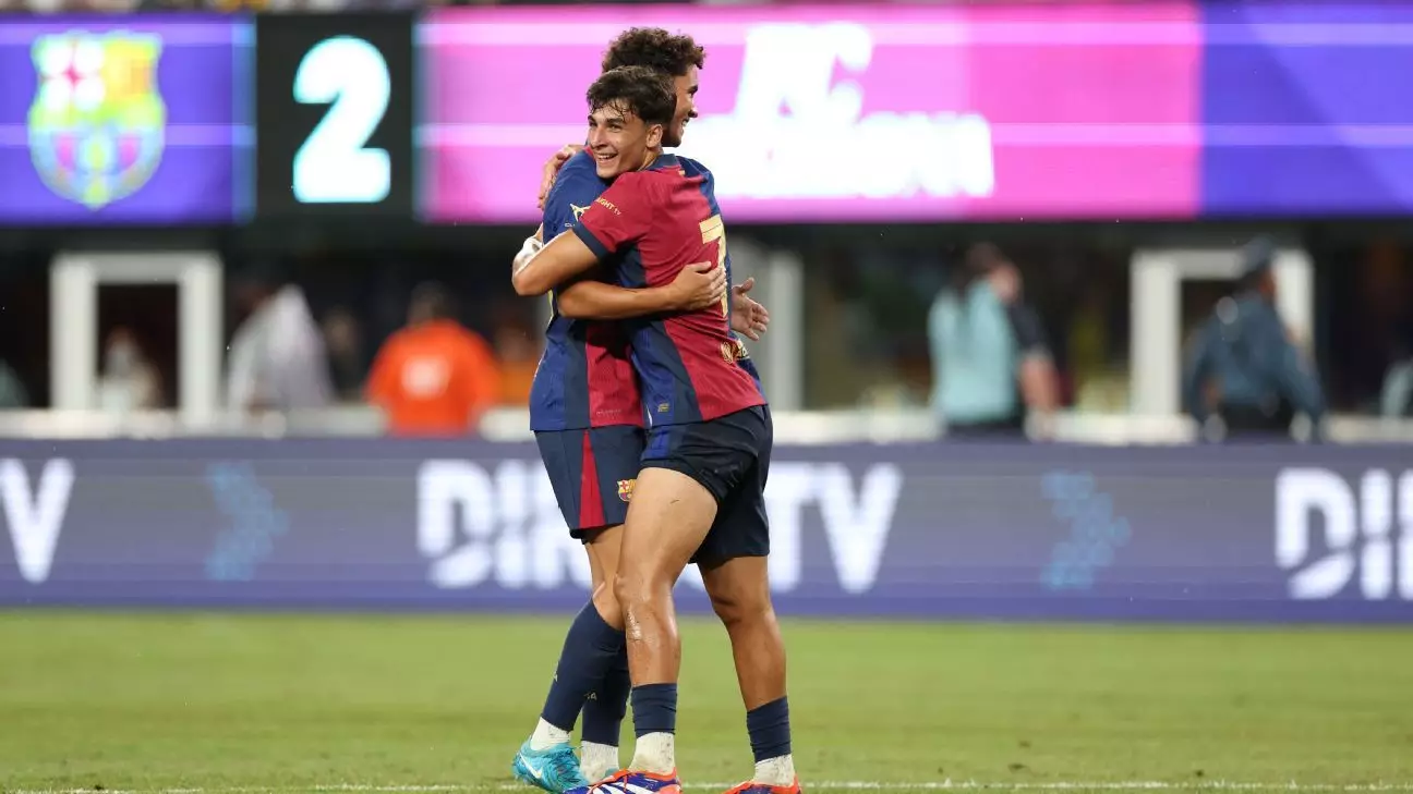 Cousins Toni and Guille Fernández Shine as Youngest Scorers for Barcelona Atlètic