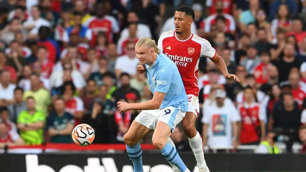 The Battle for Dominance: A Premier League Clash Between Manchester City and Arsenal