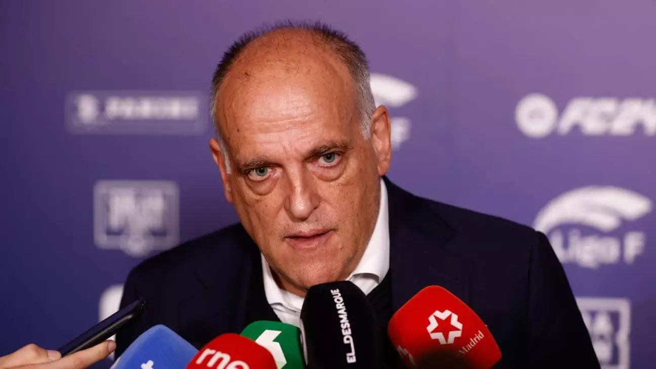 The Controversy Surrounding Javier Tebas and Real Madrid: A Legal Dispute Unfolds