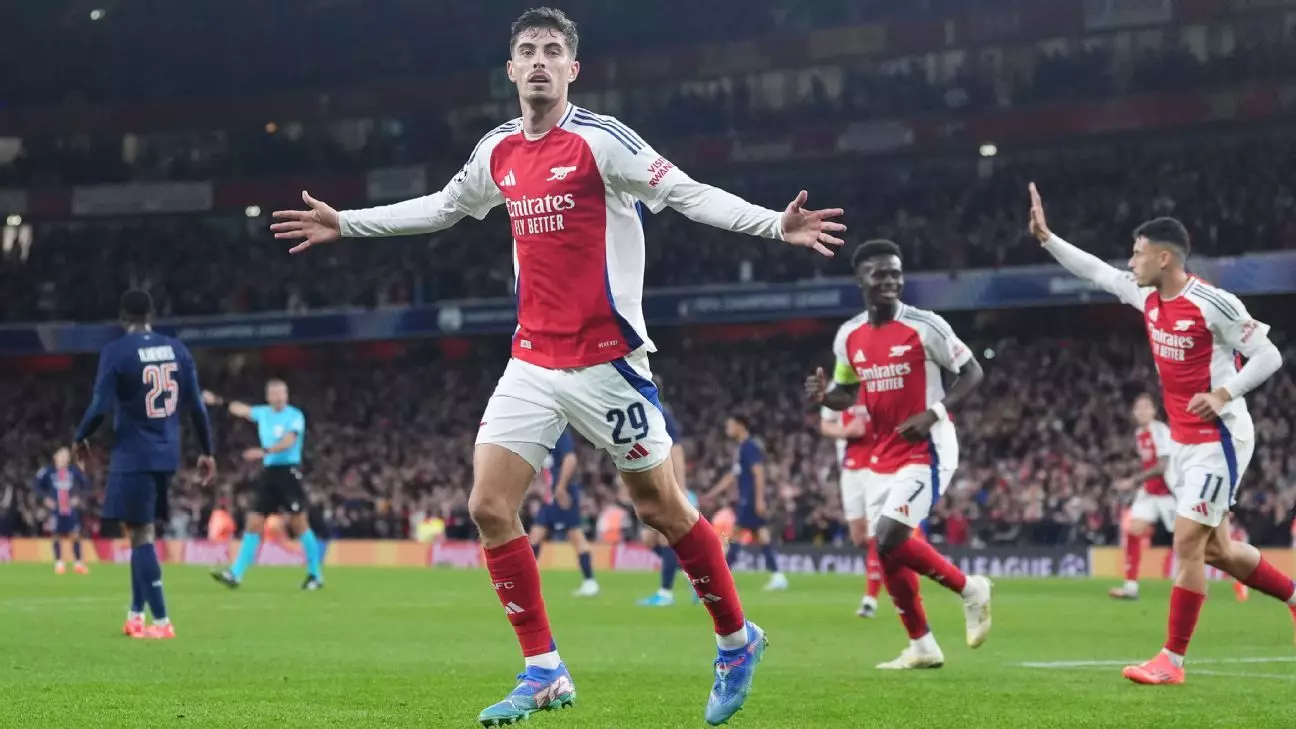 The Gunners’ Resilience: Arsenal’s Strong Showing Against PSG