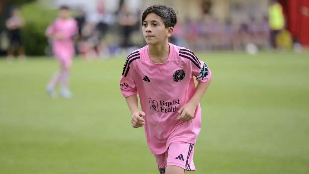 Thiago Messi Takes Center Stage at Newell’s Cup