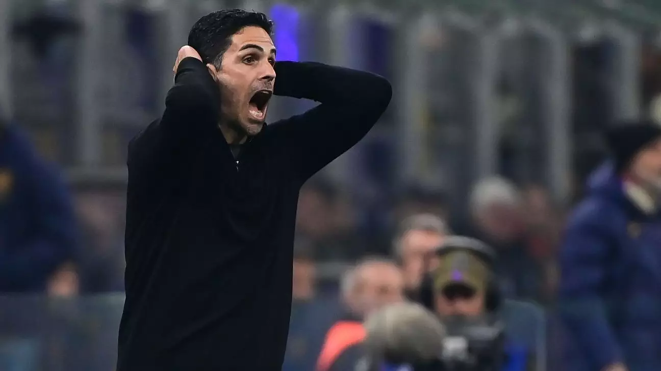 Arteta’s Frustration: Navigating the Ups and Downs in European Competition