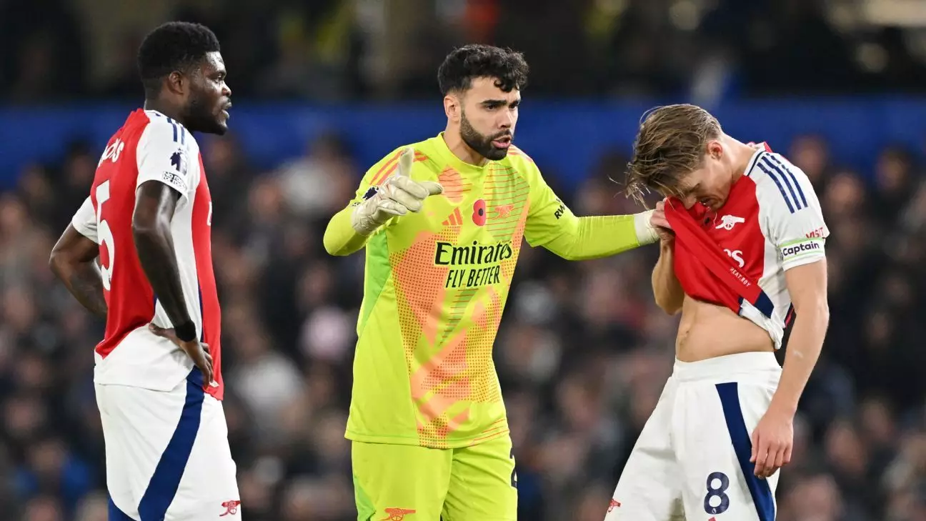 Arsenal and Chelsea Share the Spoils in Stamford Bridge Draw