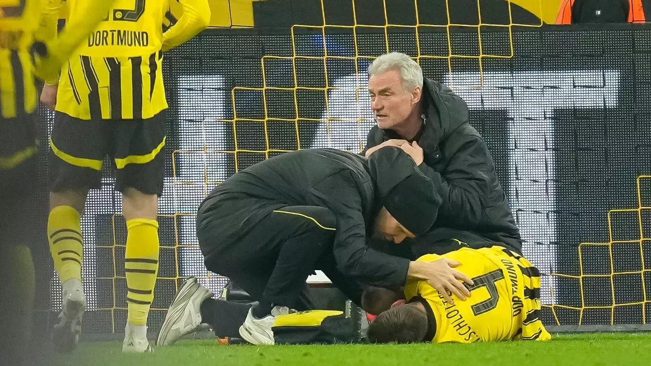 Challenges and Setbacks: Borussia Dortmund’s Ankle Injury Nightmare