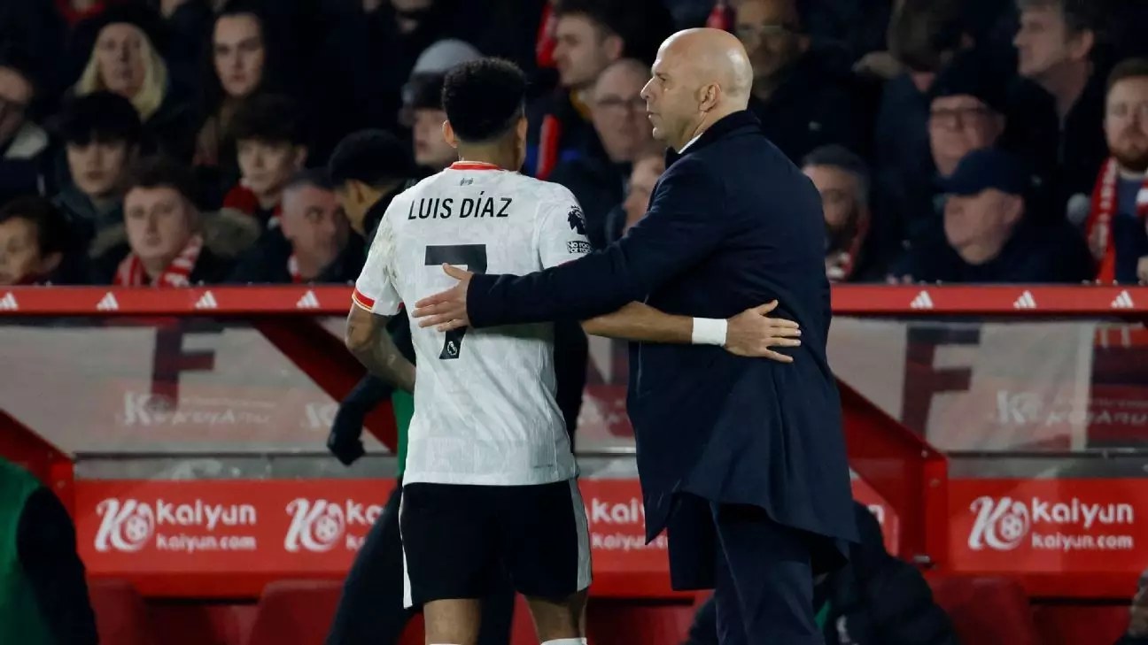 Resilience on Display: A Night of Football Drama Between Liverpool and Nottingham Forest