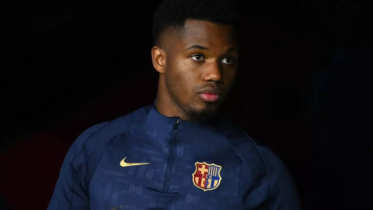 The Struggles and Future Prospects of Ansu Fati at Barcelona