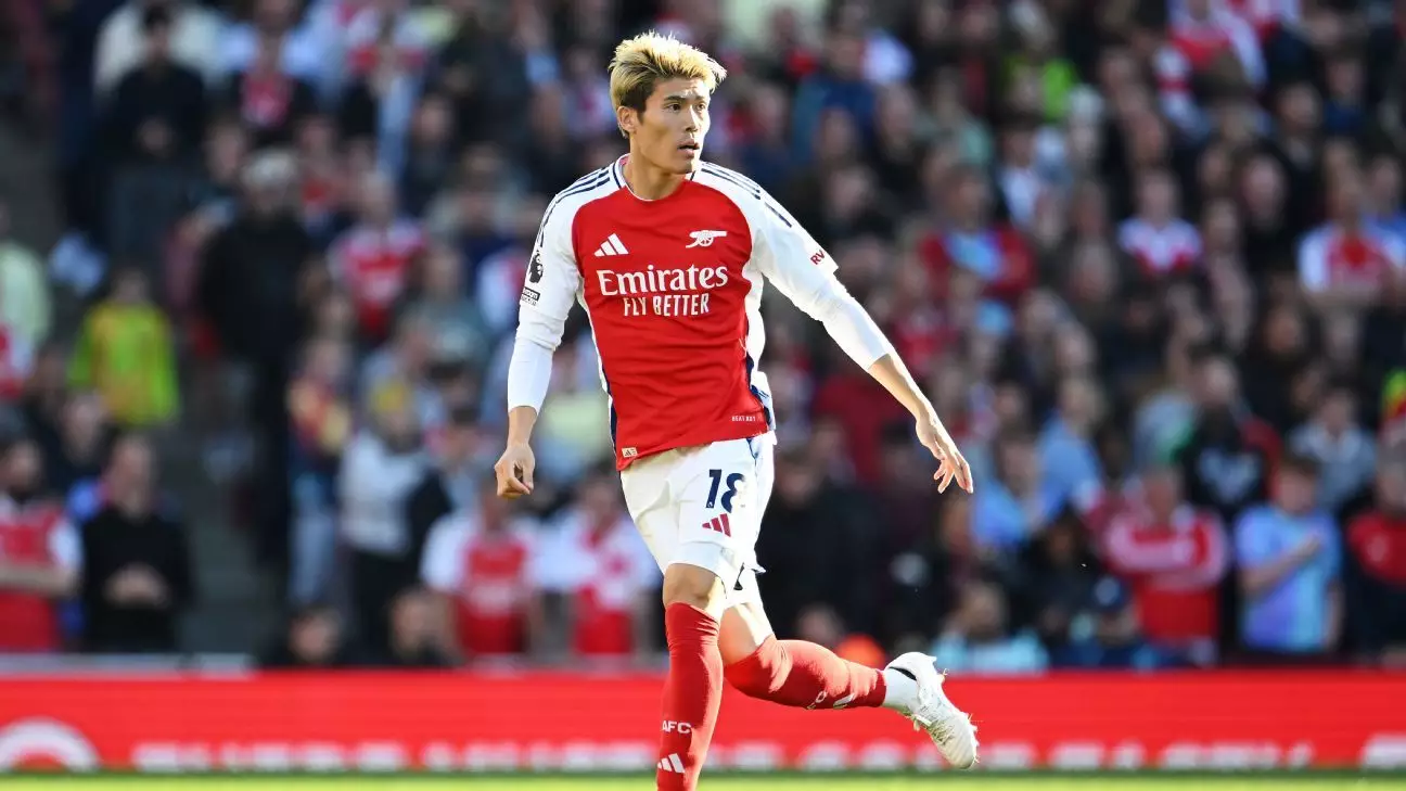 Arsenal Defender Takehiro Tomiyasu Faces Season-Ending Surgery