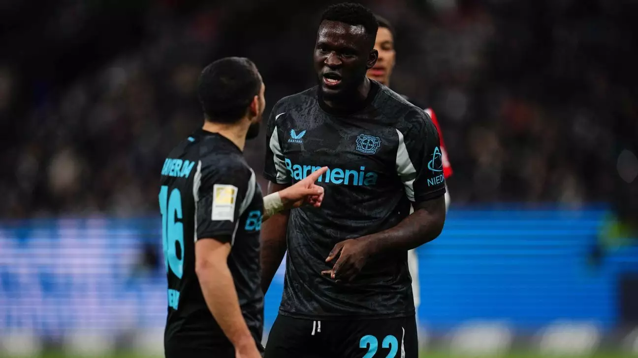 A Tempest in a Teapot: Boniface’s Outburst Post-Match and its Implications for Bayer Leverkusen