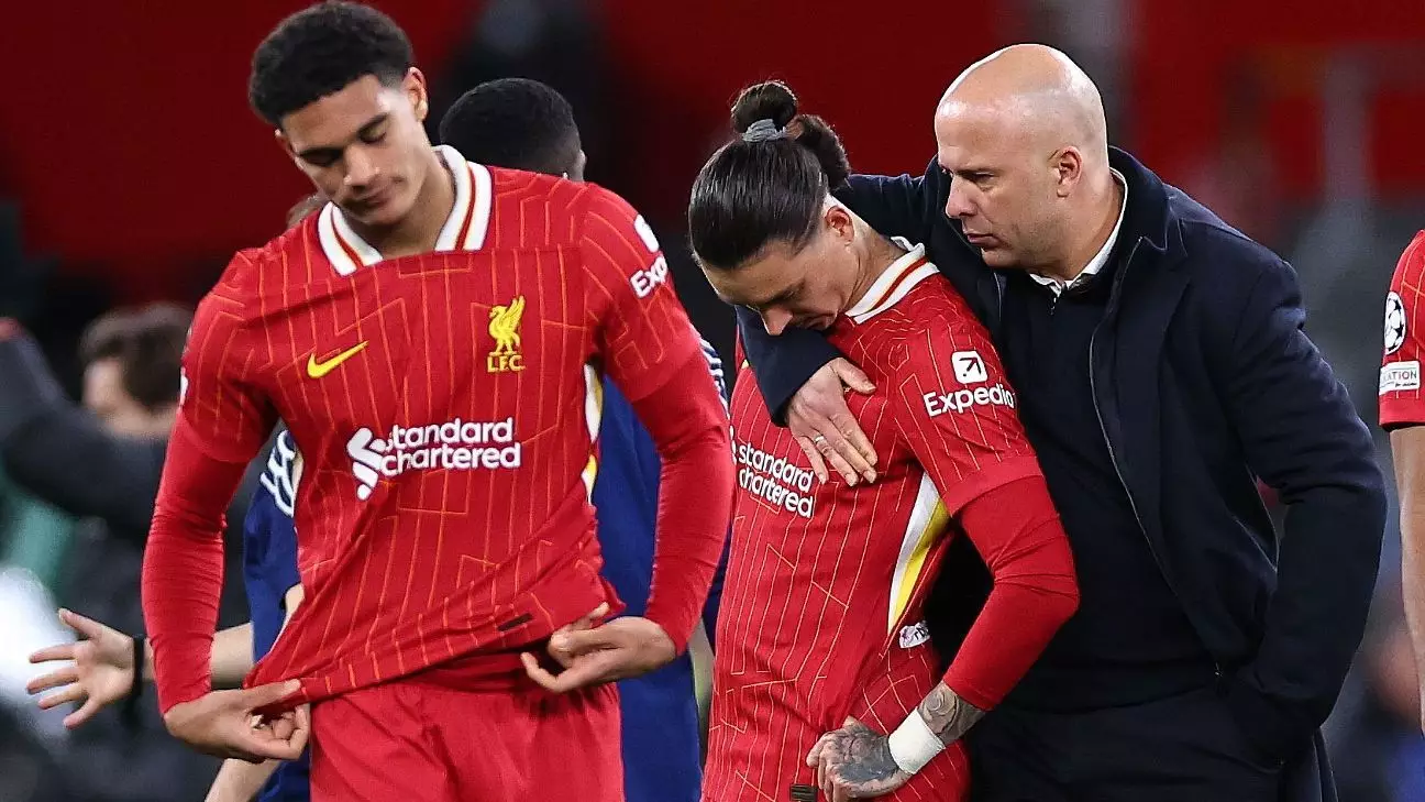 Rebounding with Resilience: Liverpool’s Fight in a Heartbreaking Champions League Encounter